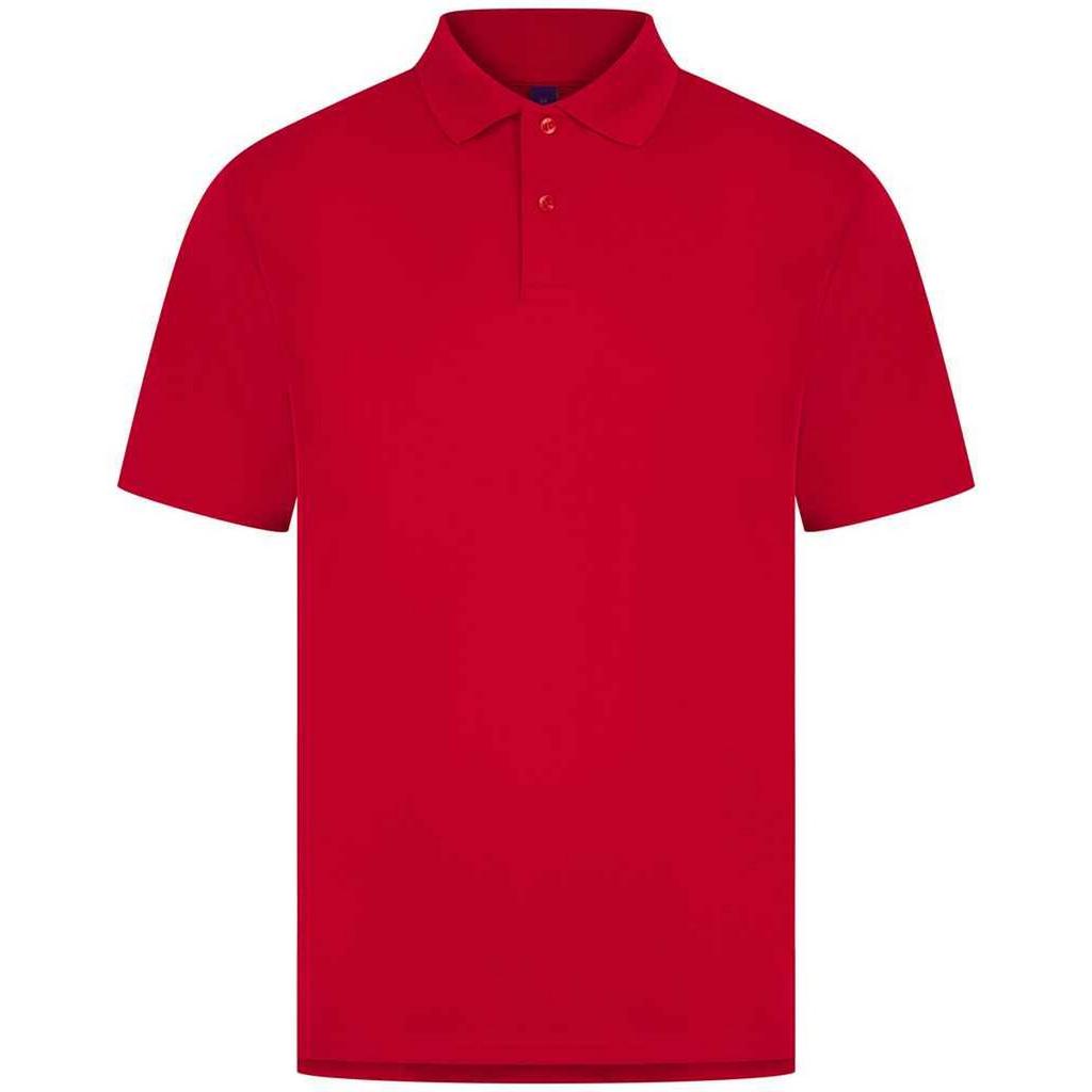 Henbury Mens Pique Polo Shirt