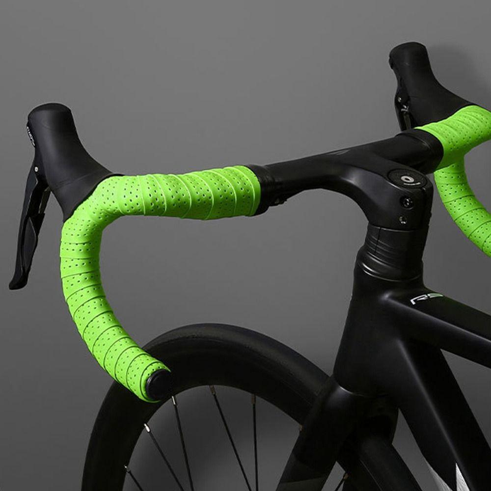 2 Rolls Anti-Vibration Bike Bar Tape Non-Slip Bicycle Handle Bar Tape Ride Enhancement