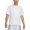 Nike Kobe 9 Max 90 Comfortable Soft Casual Short Sleeve T-Shirt Men Tops White FZ8072-100