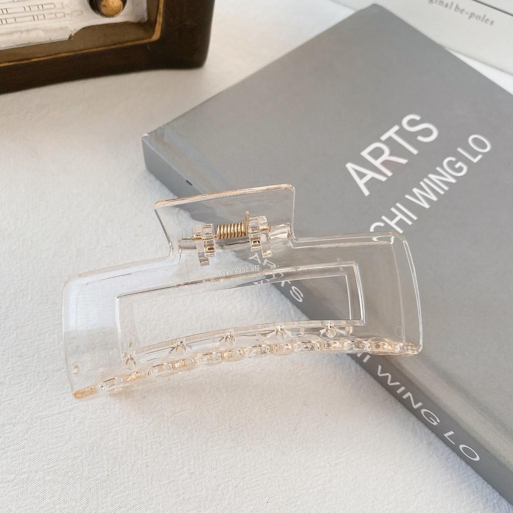 Stylish Pc Material Square Hair Claw Clip For Women With Elegant 10.5cm Design