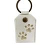 Puppy Pet Hair Storage Bag Keyring Dogs Paw Pendant Cute Pet Hair Keychain  Hanging Accessory