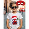 Merry Christmas Disney Marvel Spiderman Boy Tshirts for Kids Superhero  Cosplay and Masks T Shirts Baby T-Shirt Children Tops