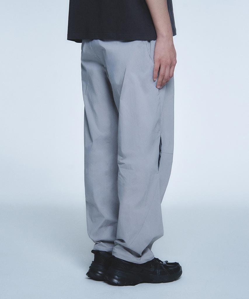 Hyeonpiteu Signature Detail Pants-[Gray]