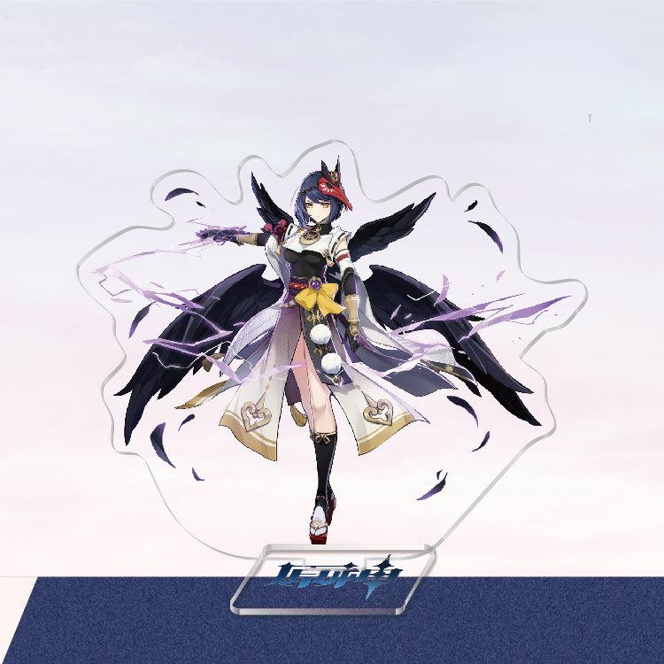 16CM Anime Game Genshin Impact Acrylic Cosplay Character Stand Figure Stand Painted Desk Decor Ornament Gift