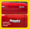 Fit -2024 Ford F-150 F-250 Chrome Door Handle Covers W/O Smartkey Hole EXV