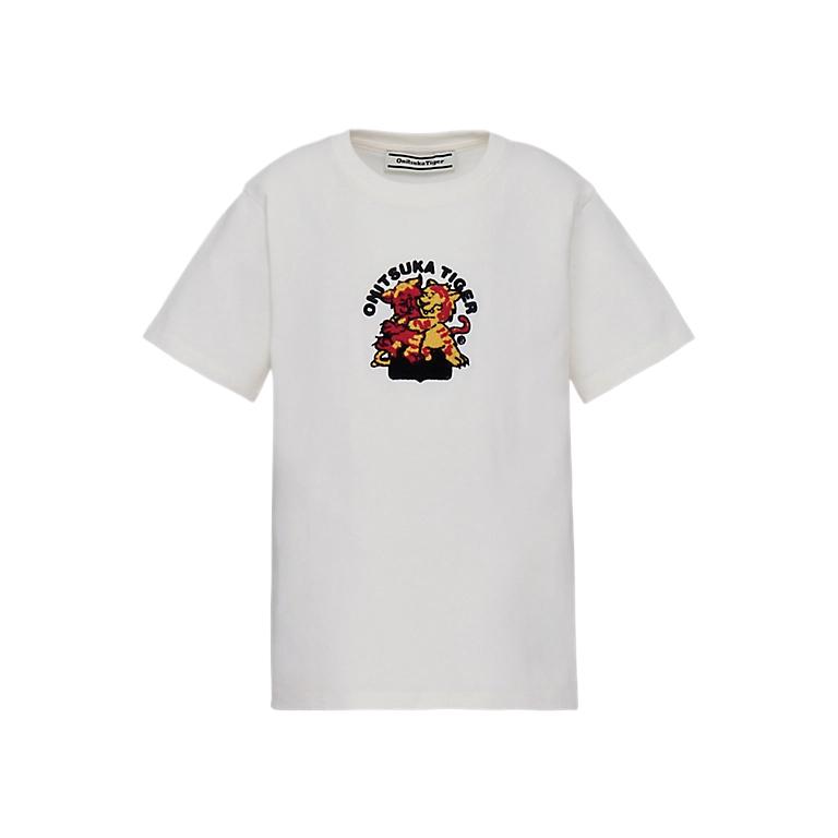 Onitsuka Tiger Kids T Shirts Crew Neck Moderate 2184A292 120