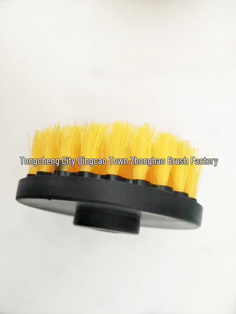 Electric Drill Brush Cleaning Set – 5-Piece Round Brush Kit for Home and Car