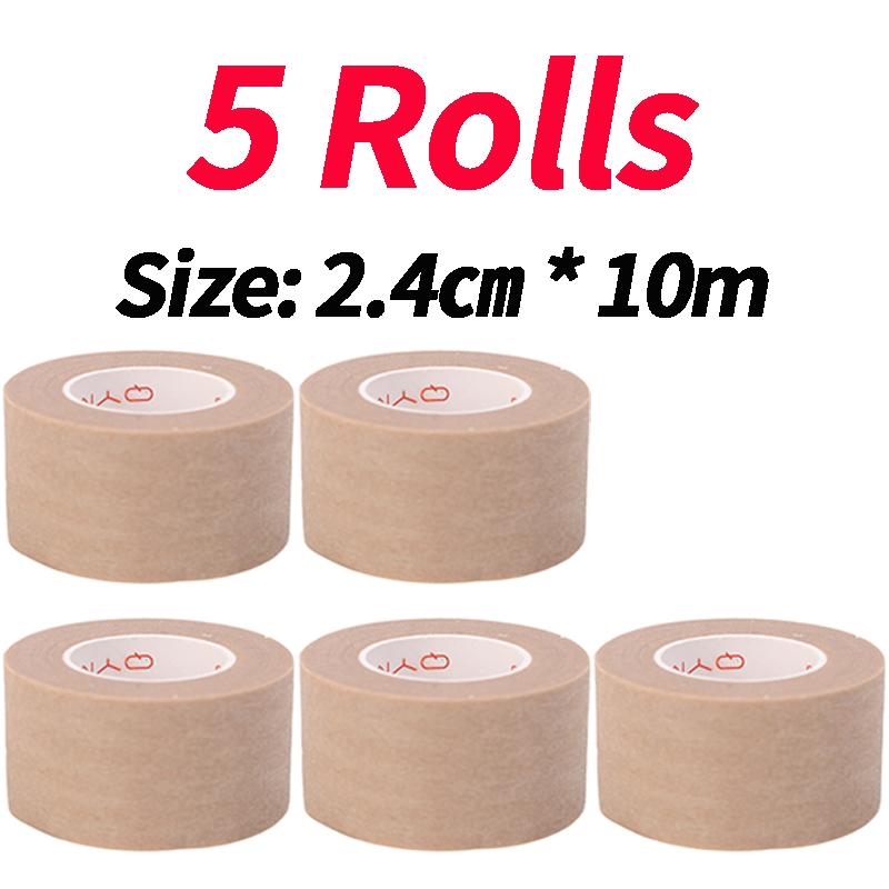 1-10Rolls Ultra Thin and Invisible Non Woven Fabric Fixation Tape Professional Anti-allergy Makeup Tool Eyelashes Extension Tape