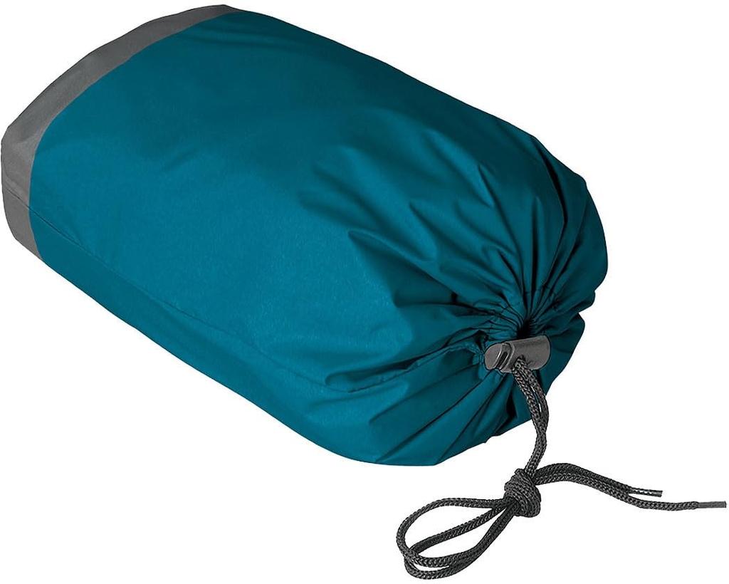 [Makku] Men's Rain Suit AS-7100, Waterproof 10,000mm & Breathable 5,000g, Adjustable Hem & Sleeves, Reflective Piping, Ventilated Back, Blue, Size L