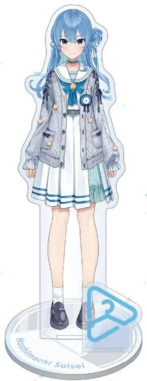 

Suisei Hoshimachi Acrylic Stand Sailor Uniform Costume Closet Official Merchandise