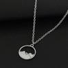 Creative Mountain Pendant Necklace - Simple, Versatile Clavicle Chain