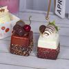 1pcs Strawberry Fruit Cake Model Simulation Food Fake Snack Bread Decoration Dessert Table Snack Decoration Home Display