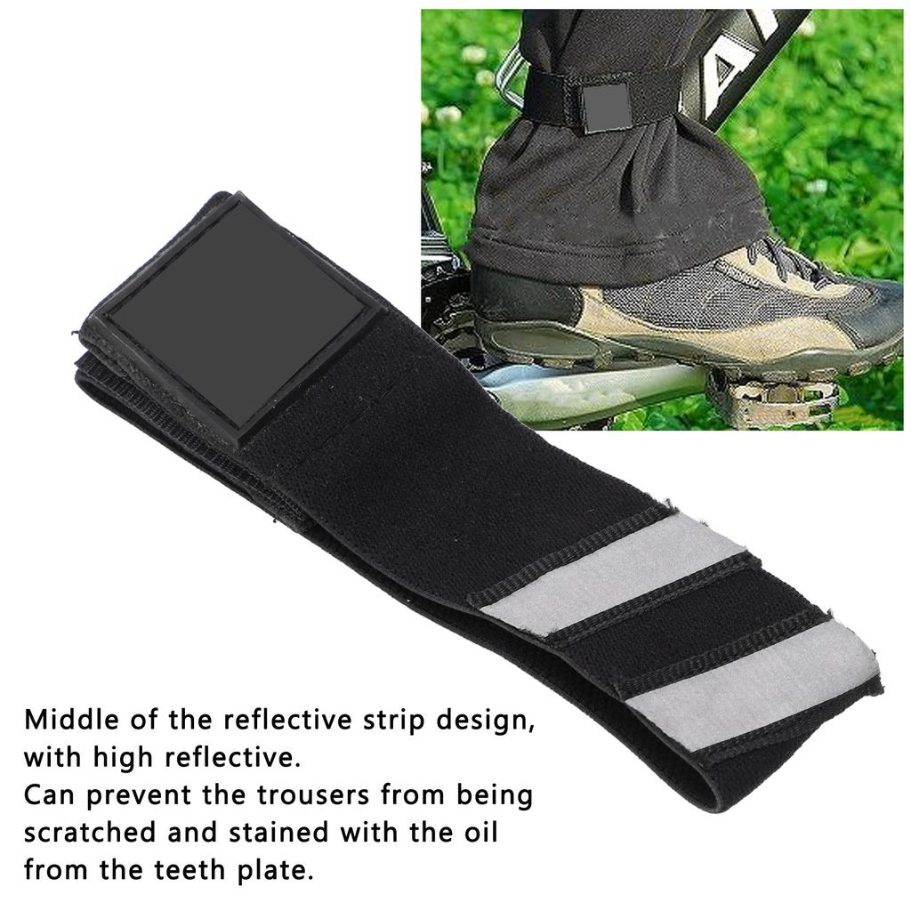 2pcs/set Bike Reflective Leg Strip Scratch Resistance Outdoor Bike   Riding Belt for Riding