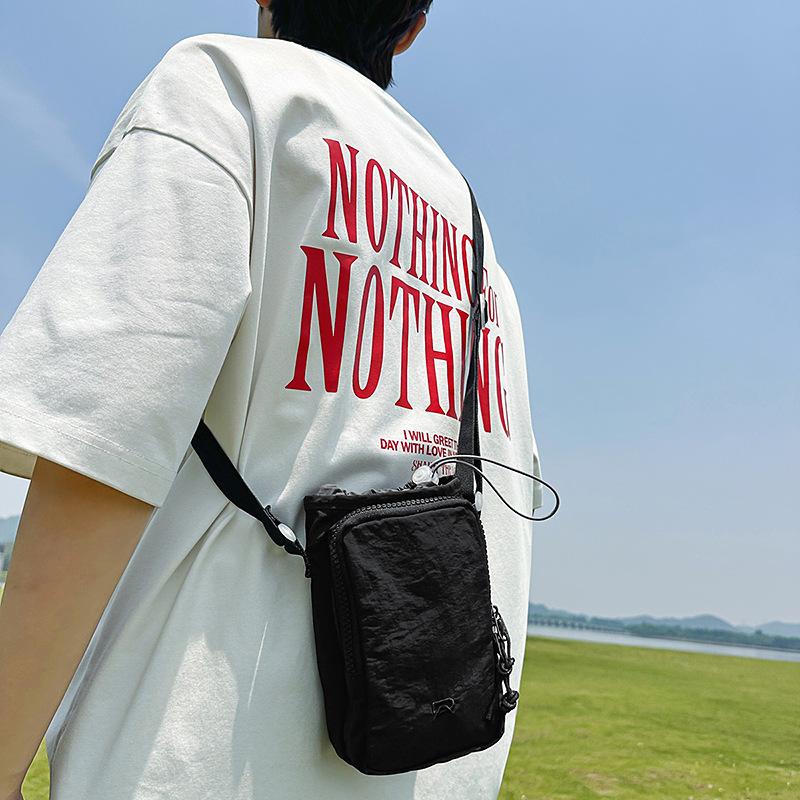 Outdoor Portable Water Cup Bag Crossbody Multifunctional Travel Waterproof Kettle Bag Water Cup Bag Large Capacity Sports Storage Bag
