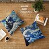 The Great Wave Off Kanagawa Pillow Cover For Bedroom Room And Living Room Sofa Decorative Cushion Cover