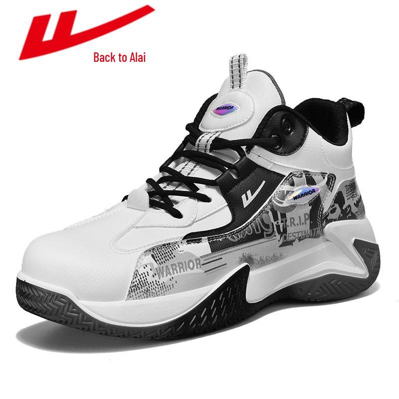 Warrior Men s 2025 Winter Sports Casual Running Basketball Height-Increasing Shoes, Large Size 41 (255mm) белый