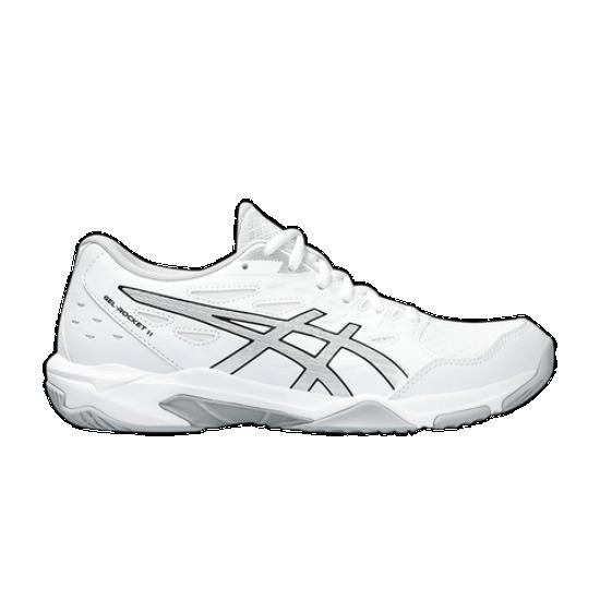 ASICS Women's Gel Rocket 11 White Pure Silver 1072A093-101