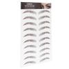 Professional Waterproof Eyebrow Tattoo Sticker Eyebrow Transfer Sticker for WomenBROWN‑03