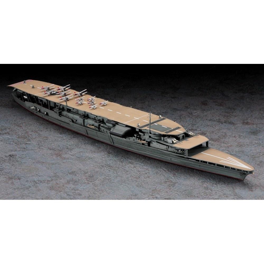Hasegawa 1/700 Imperial Japanese Navy Aircraft Carrier Akagi Three-Deck Set with Aircraft Biplanes Plastic Model Kit 30072