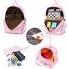 Cow Print Backpack for Teenager Girls Cute School Bag with Lunch Bag and Pencil Case Multi Purpose Travel Backpacks for Women