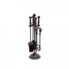 Leecroft Turn Handle Companion Set Black 15''