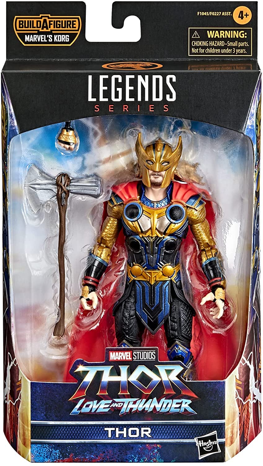 Thor: Love and Thunder Marvel Legends 6-inch Action Figure Korg Series Thor / MARVEL STUDIOS THOR LOVE AND THUNDER 2022 MARVEL LEGENDS 6-inch Action F
