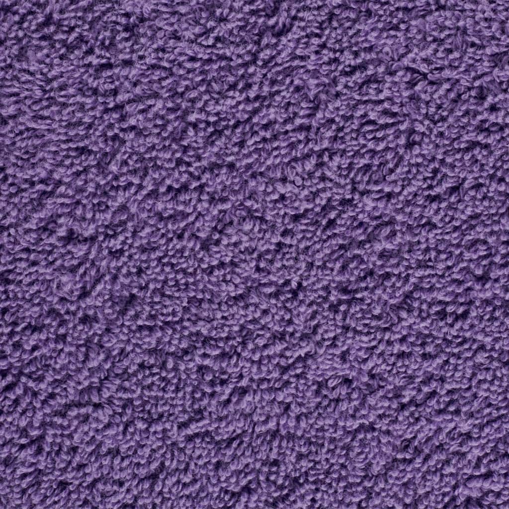 12 Piece Premium Towel Set SOLUND Purple 600 g m²