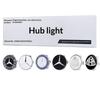 4 pieces 75mm suitable for Mercedes Benz W204 W205 AMG E210 E214 W222 magnetic levitation LED lighting hub cap lights SP3