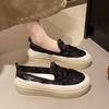 Women's 2025 Spring/Summer Mesh Breathable Slip-on Espadrilles with Thick Soles - Fairy Style Loafers
