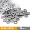 100Pcs Cross Screw Nail Cap Screw Decorative Cover Folding Buckle For Car Furniture Decorative Nuts Cover Bolts Hardware