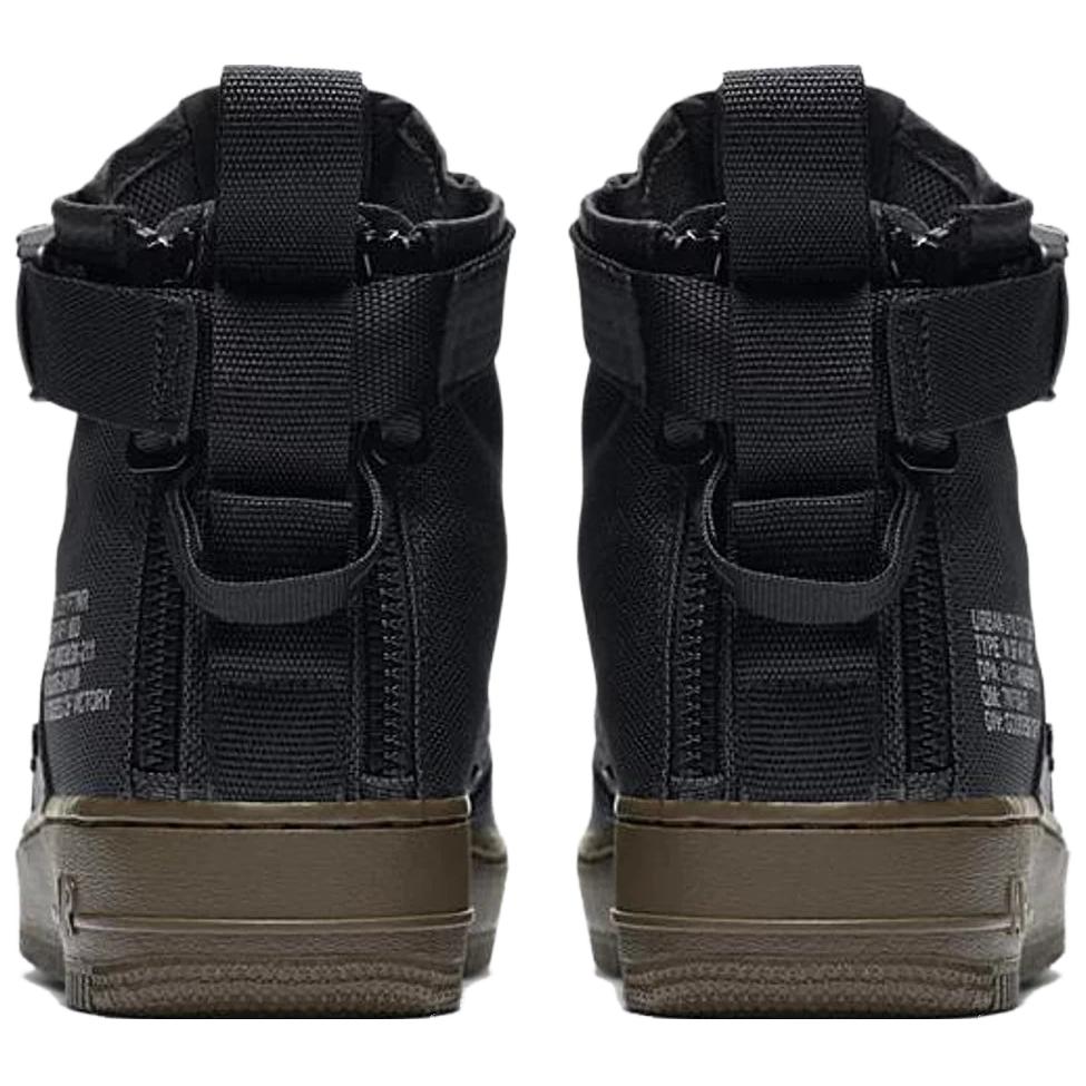 Nike Sf Air Force 1 Mid Black Dark Hazel Womens AA3966-003