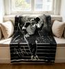 Michael Jackson Blanket Soft Throw, MJ Moonwalk Throw, Thoughtful Gift for All Ages