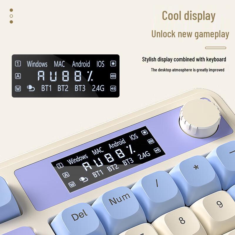 AULA S99Pro 99-Key Tri-Mode Wireless RGB Mechanical Keyboard
