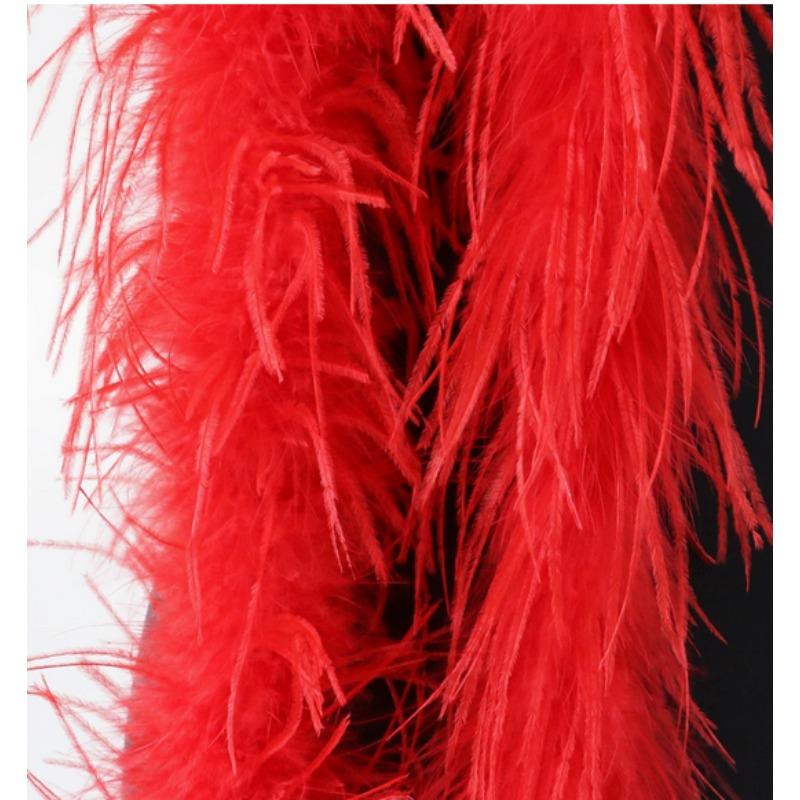 DIY Weißer STRAUSSENFEDER boa 1 6 10 15 35lagig Straußenfeder boa Besatz Tanzkleid Hochzeit Basteln Halloween Kundenspezifische Lieferung auf Lager