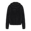Kids' Fashion Fleece-Lined Thickened Hooded Oversized Sweatshirt Warm Casual Jacket For Fall/Winter