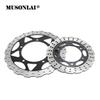290 220mm Motorcycle Front Rear Brake Disc Rotor For Kawasaki  Z250 SL Ninja 250 EX250 Z300 ABS 300cc NINJA 300 EX300 2013-2018