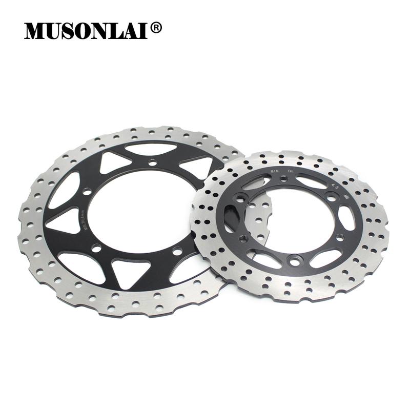 290 220mm Motorcycle Front Rear Brake Disc Rotor For Kawasaki  Z250 SL Ninja 250 EX250 Z300 ABS 300cc NINJA 300 EX300 2013-2018