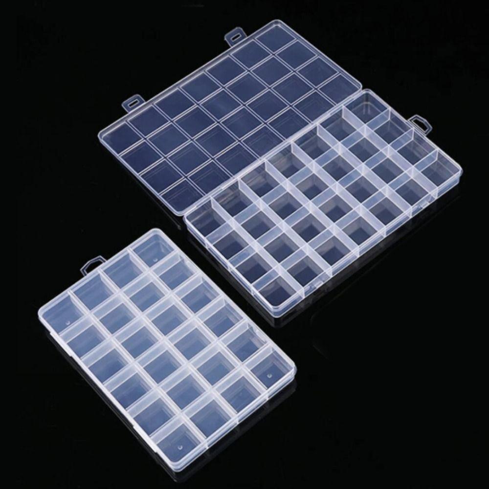 PP Plastic Large-capacity Finishing Box Transparent Transparent Organizer Box Necklace