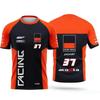 Breathable Quick Dry Motorcycle T Shirt for Summer Casual Short Sleeve Sports Tee Suitable