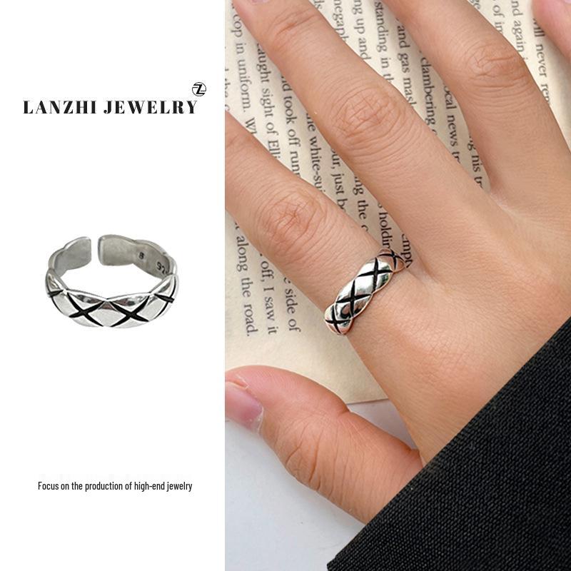 Inel Thai Argint pentru Femei, Stivuibil - Argint 925, Design de Nișă, Bijuterii Simple și Versatile