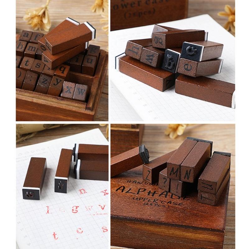 Decorative Wooden Rubber Stamp for Scrapbooking Diary Card Making Gift Wrap