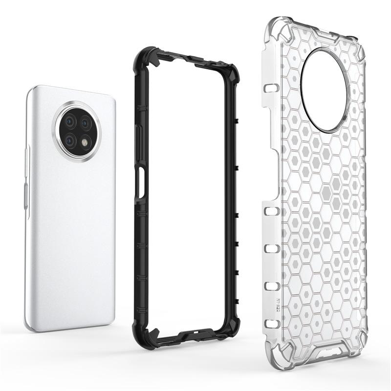 Suitable for Huawei Mate 70 honeycomb heat dissipation protective case Honor 200pro transparent anti-drop mobile phone case