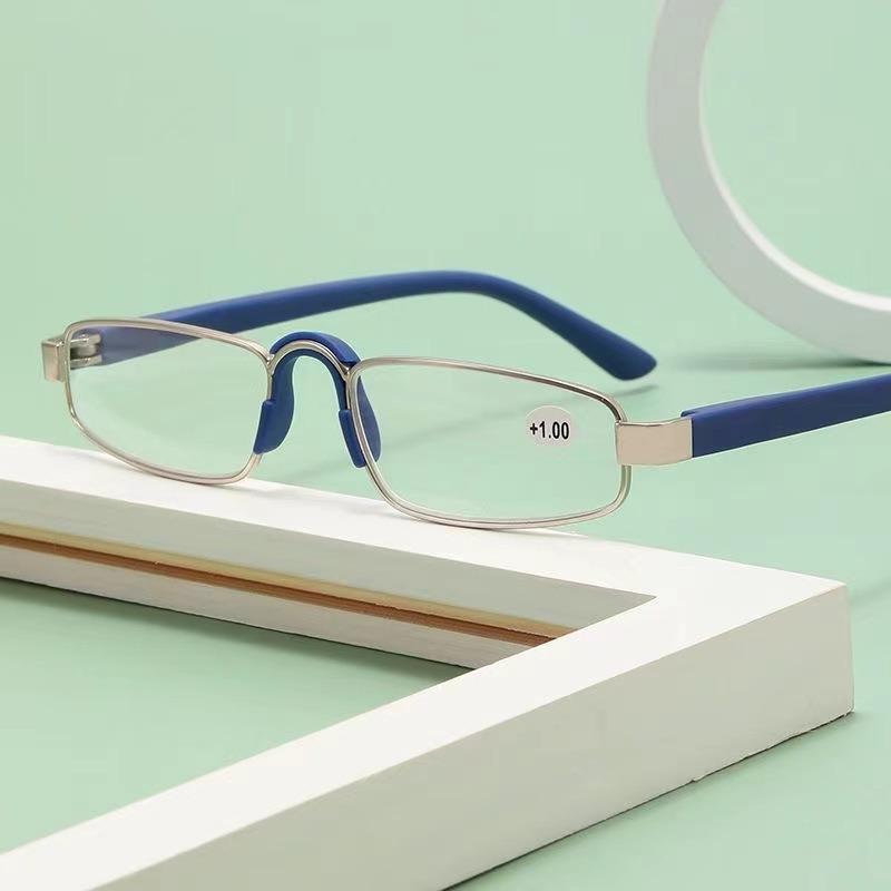Quality Quality Quality Quality Men's Hyperopia Glasses Portable Classic Small Frame Glasses HD Clear Reading Glasses