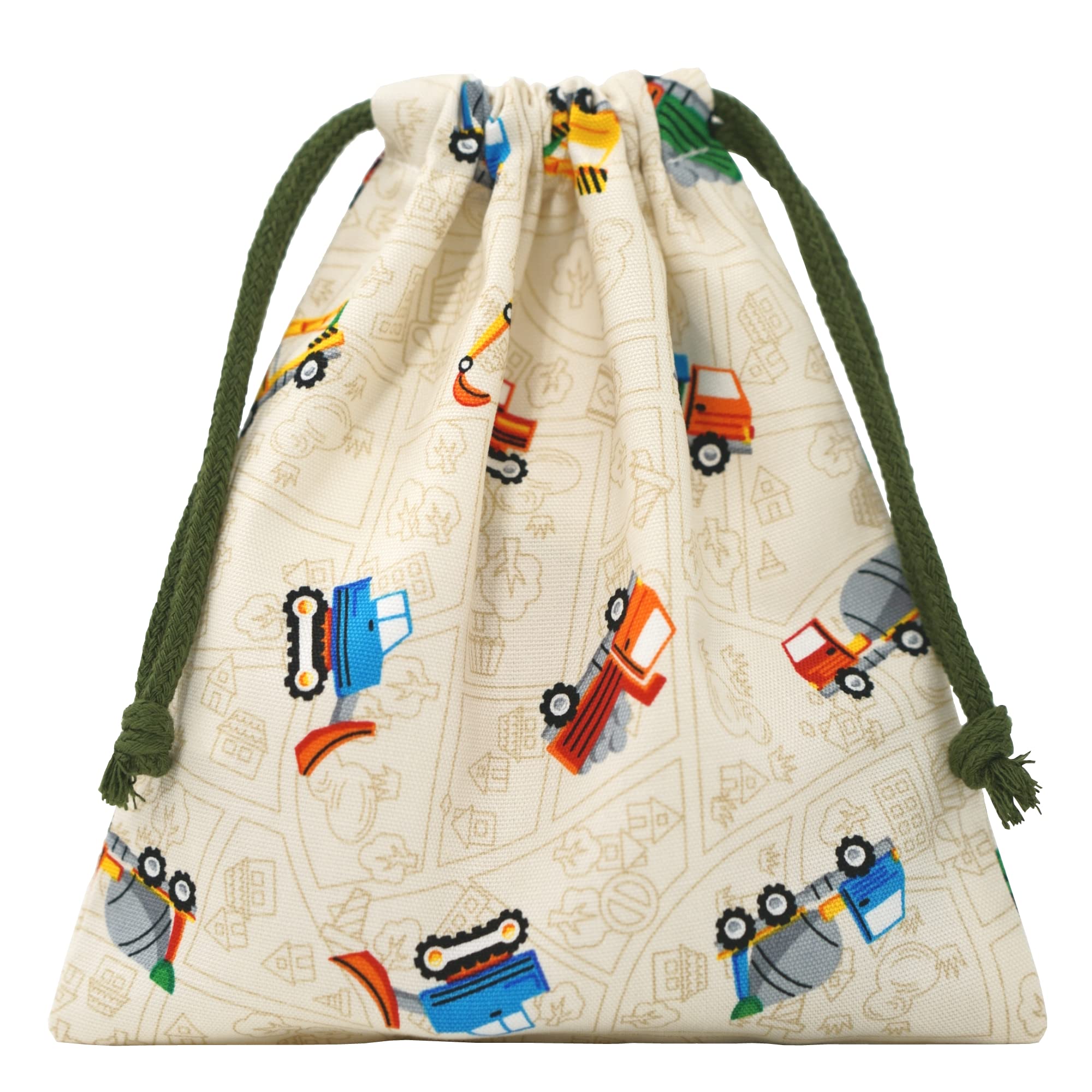 

Nicomako Small Drawstring Bag Pouch Cup Toothbrush Nursery Elementary School Kids Boys Beige S