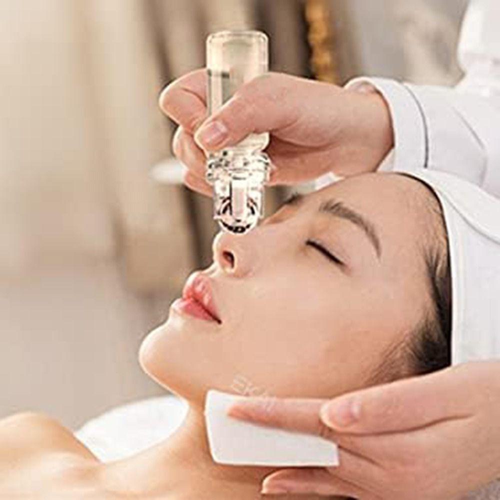 Titanium Tips Roller with Serum Bottle Micro-Needle Skin Microneedling Needle Facial Skincare
