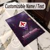 Crystal Velvet Rug Fiorentina FC Print Custom Name Text Floor Mat Home Decor