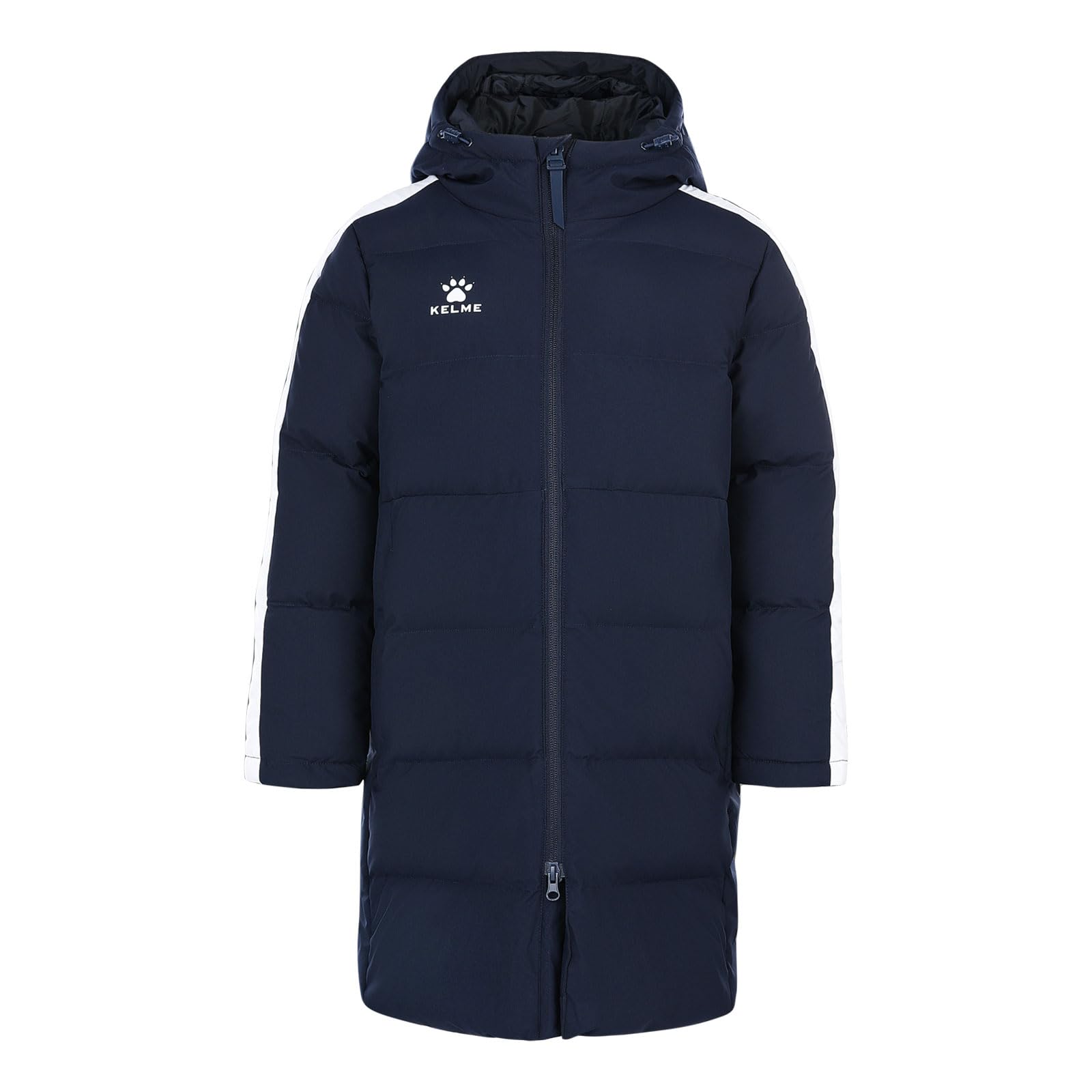 

Куртка зимняя утепленная Kelme и детская, легкая, теплая, для холодной погоды (Синий, 150) синий