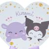 Sanrio Kuromi Clear Mini Fan 765112 (Smiling)