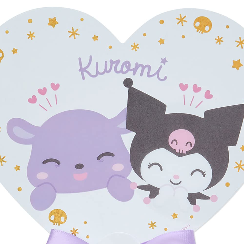 Sanrio Kuromi Clear Mini Fan 765112 (Smiling)