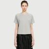 NORDISK Hygge Hike Crop Short Sleeve Tee - W_Shimmer Grey